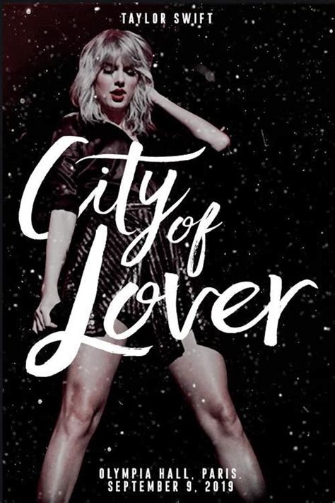 city of lover concert